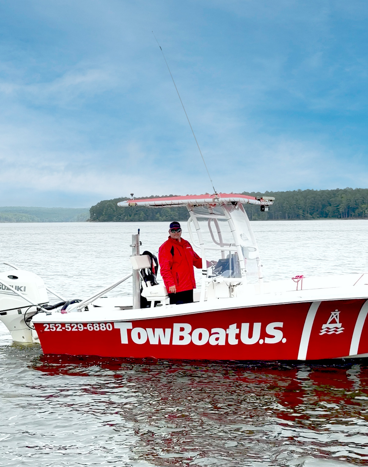 Capt. Thomas Cunningham, owner and operator of four TowBoatUS ports serving the greater Raleigh area 